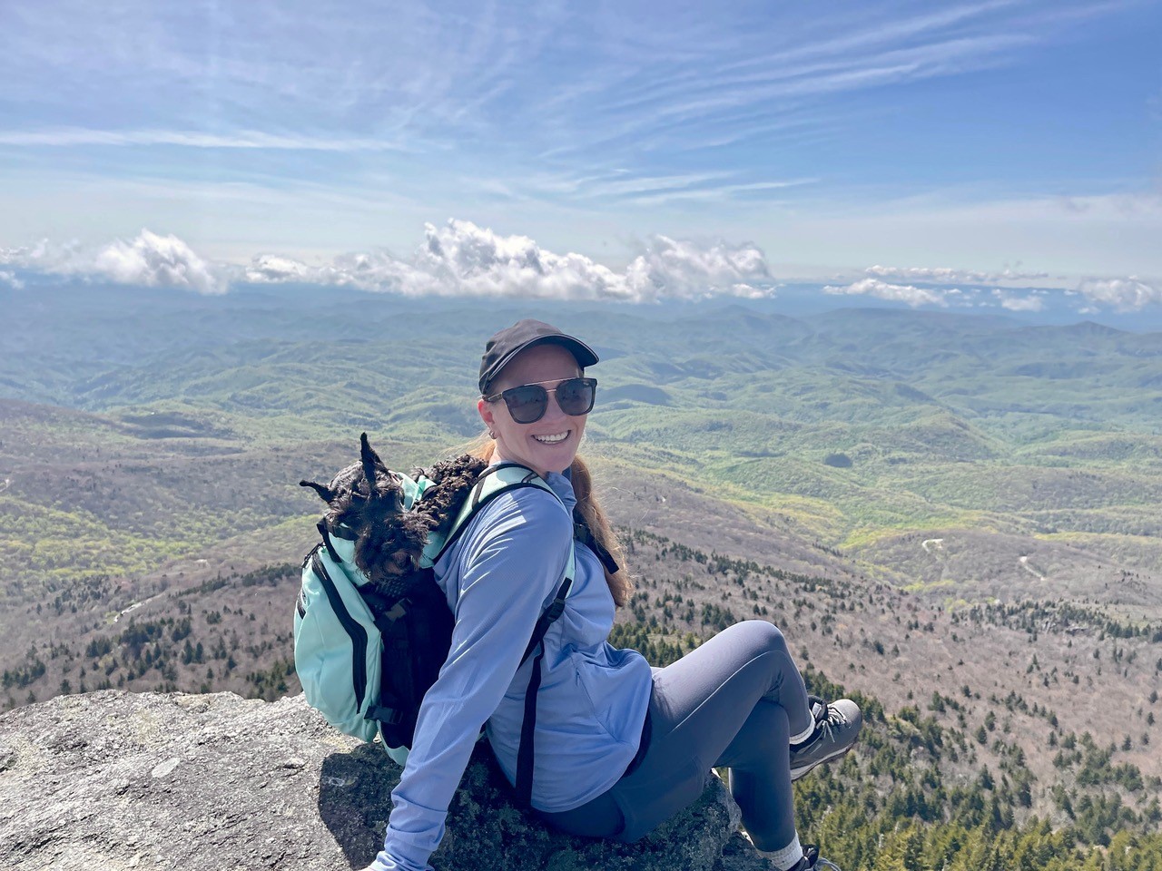 Maher on Macrae Peak