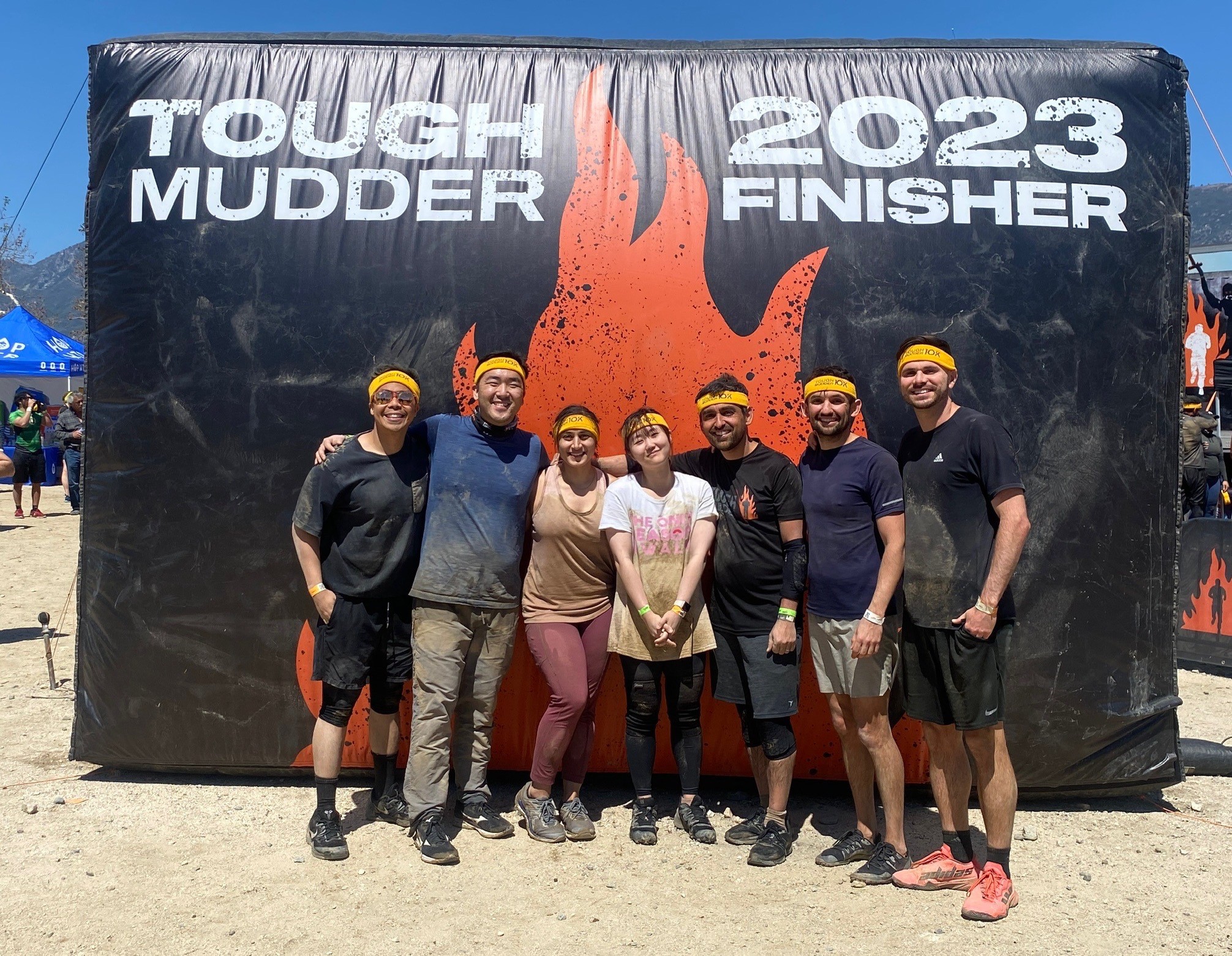 You tough mudder race