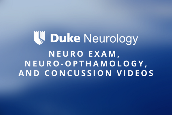 Duke Neurology Educational Videos Icon