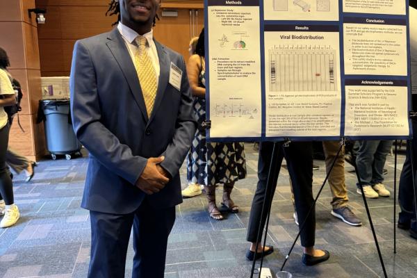 Justin Fraser at the Summer 2024 Poster Session