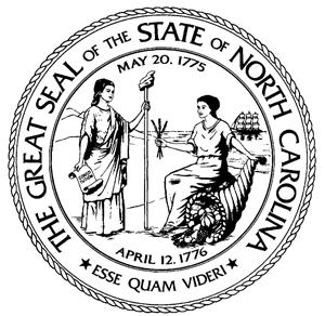 The Great Seal of the State of North Carolina